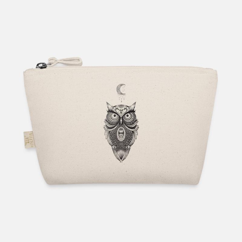 Eule Mond Bio-Täschchen