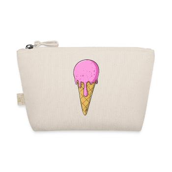 | de crème glacée Crème glacée rose rose | Glace - Trousse biologique - nature - Devant