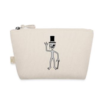 Sir Alien waves friendly - Organic Pouch - nature - Front