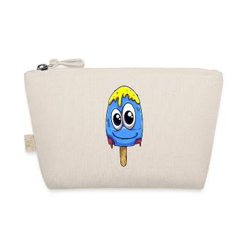 icecream blue - Organic Pouch - nature - Front