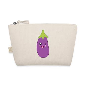 Aubergine Vegetables vegan - Organic Pouch - nature - Front