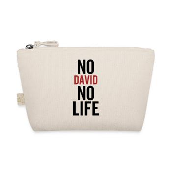 Kein David Kein Leben - Bio-Täschchen - Natur - Vorne