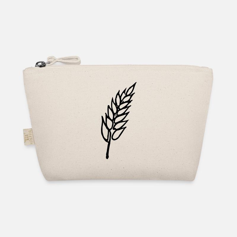 Wheat Illustration Bread Baker Gift Idea Organic Pouch