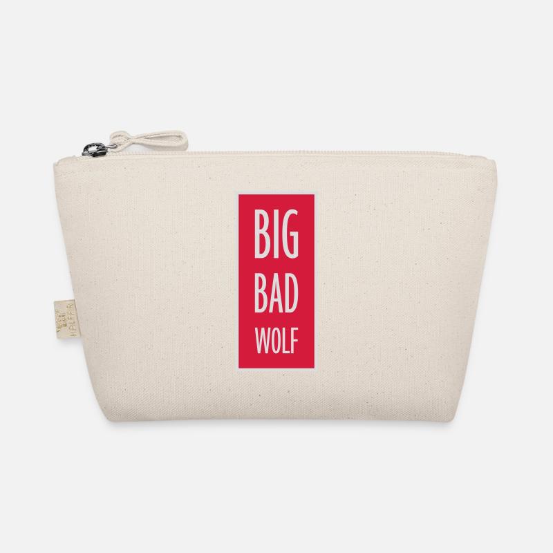 big bad wolf quote Organic Pouch