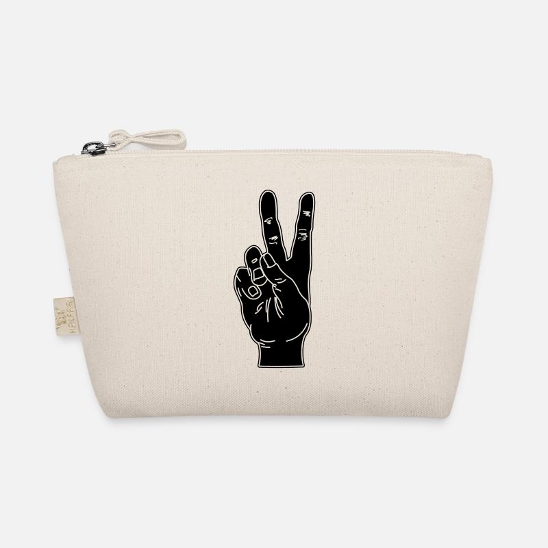 Geste de la main noire paix Trousse biologique