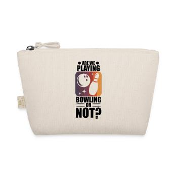 drôle de bowling disant pour les quilleurs - Trousse biologique - nature - Devant