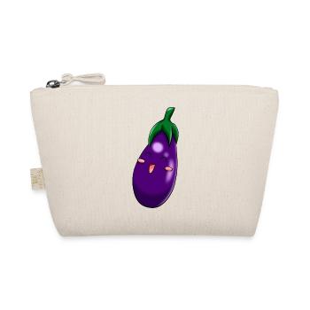 Happy eggplant - Organic Pouch - nature - Front