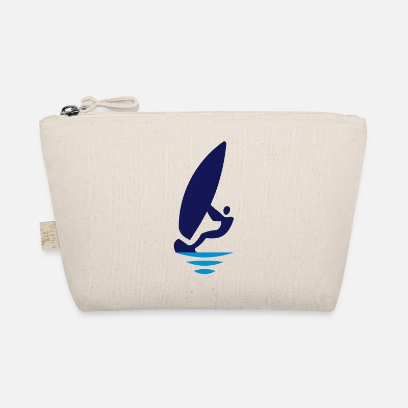 Windsurfer Logo - Organic Pouch - nature