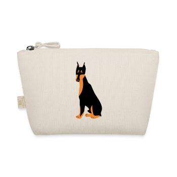 Chien doberman - Trousse biologique - nature - Devant