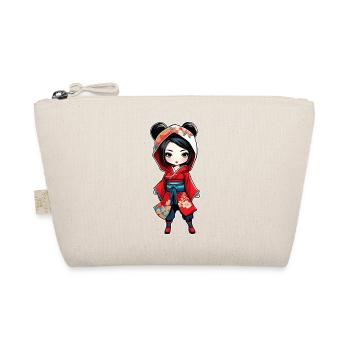 Mignonne Petite Geisha Manga - Trousse biologique - nature - Devant