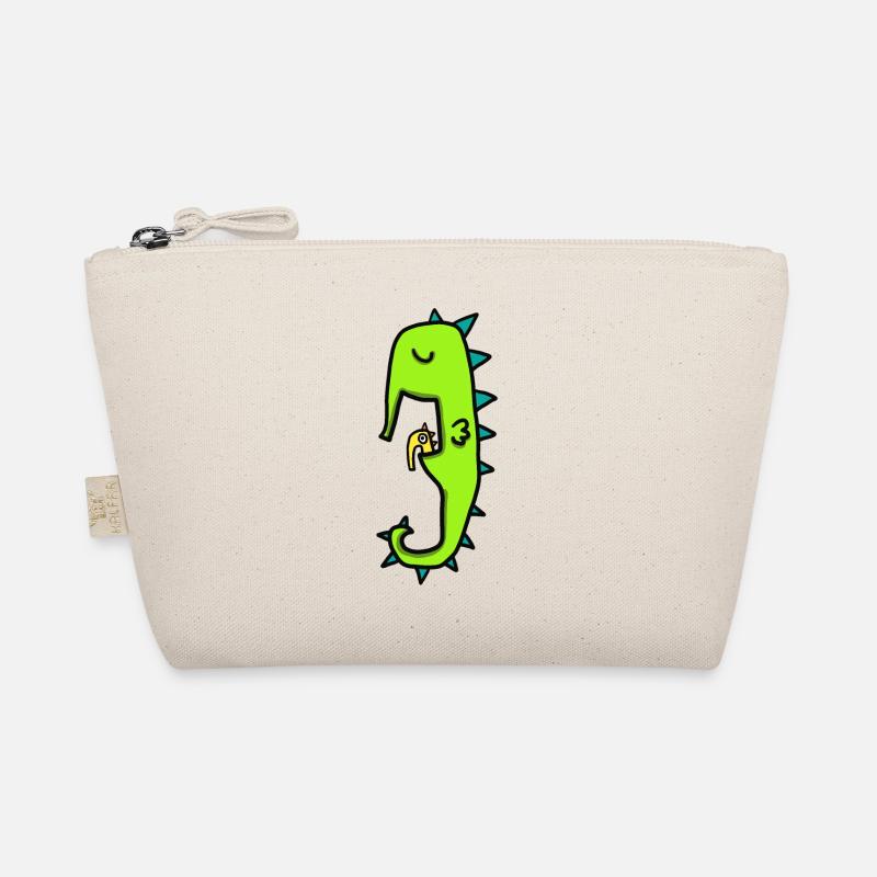 Seepferdchen mit Baby Bio-Täschchen