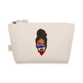 Haïti Drapeau Haïtien Femme Princesse I Cadeau - Trousse biologique - nature - Devant