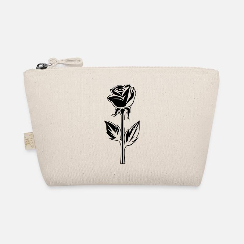 Conception simple de rose fleurie Trousse biologique