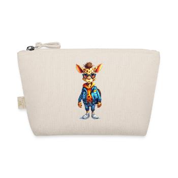 Dessin animé mignon girafe - Trousse biologique - nature - Devant