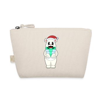 Polar Bear Christmas Package - Organic Pouch - nature - Front