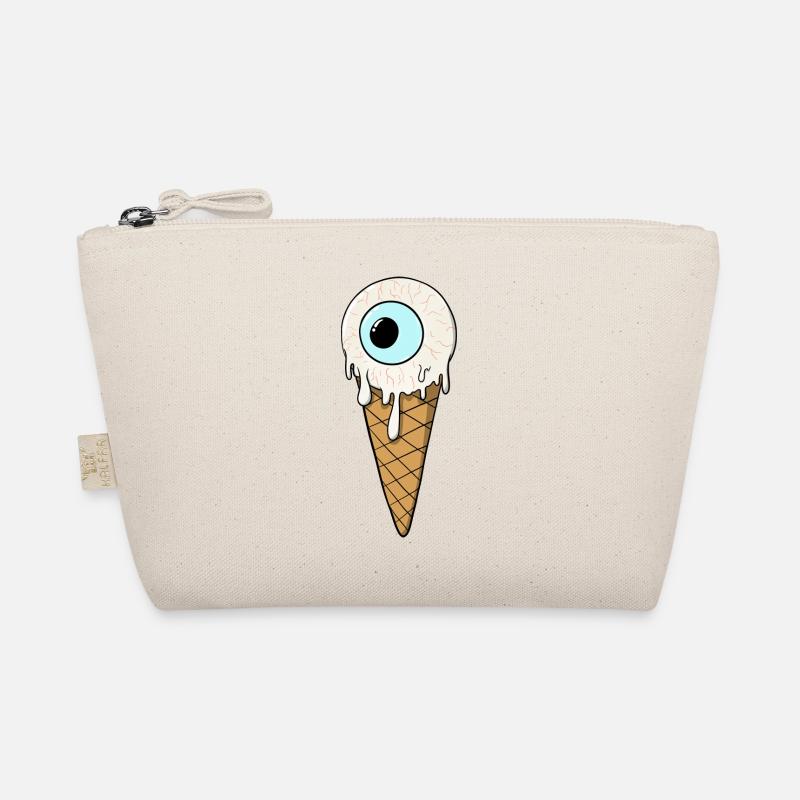 Crème pour les yeux | Crème glacée | Crème glacée | Glace avec un œil Trousse biologique