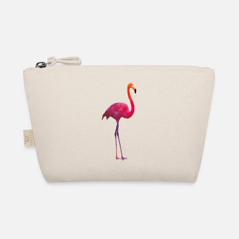 Flamingo colors Organic Pouch