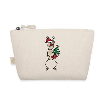 Weihnachten - Bio-Täschchen - Natur - Vorne