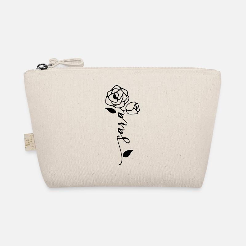 Sara Name First Name Name Flower Organic Pouch