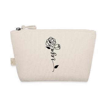 Rose Nom Prénom Nom Fleur - Trousse biologique - nature - Devant