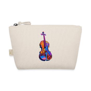 Violine - Bio-Täschchen - Natur - Vorne