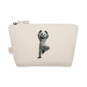 Panda - Bio-Täschchen - Natur - Vorne