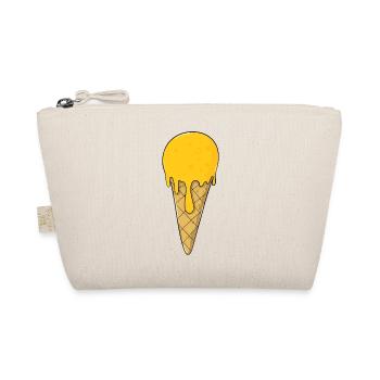 Crème glacée | Glace Jaune Orange | Glaces - Trousse biologique - nature - Devant