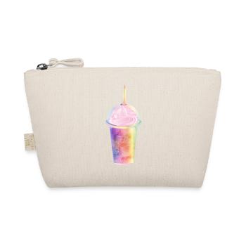 Pastel-coloured milkshake with cream topping - Organic Pouch - nature - Front