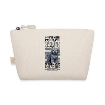 Bergamo Shepherd Dog Fishing - Organic Pouch - nature - Front