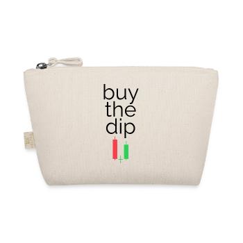 Buy the dip - Für alle Finance Bros - Bio-Täschchen - Natur - Vorne