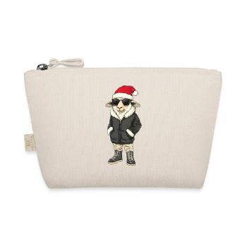 Moutons Noël Hiver - Trousse biologique - nature - Devant