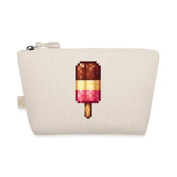 Glaces rétro pixelisées - Trousse biologique - nature - Devant
