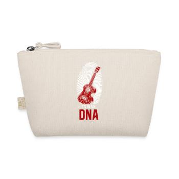Hawaiian Ukulele Uke Fingerprint - Bio-Täschchen - Natur - Vorne