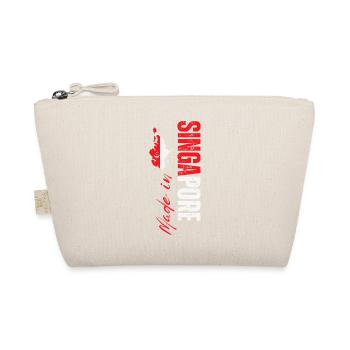Made in Singapore, born in Singapore - Organic Pouch - nature - Front