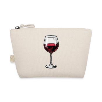 Silhouette de verre à vin vin rouge - Trousse biologique - nature - Devant