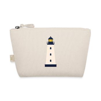 Lighthouse Line Icon Coastal Beacon Vector Symbol  - Organic Pouch - nature - Front