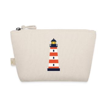 Lighthouse Line Icon Coastal Beacon Vector Symbol  - Organic Pouch - nature - Front