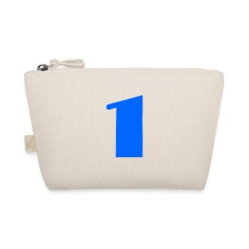 1. 1 YEAR. 1ST ANNIVERSARY. BIRTHDAY 1 YEAR. ONE - Organic Pouch - nature - Front