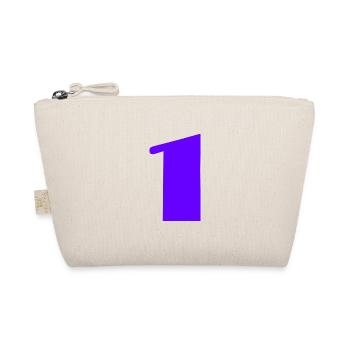 1. 1 YEAR. 1ST ANNIVERSARY. BIRTHDAY 1 YEAR. ONE - Organic Pouch - nature - Front