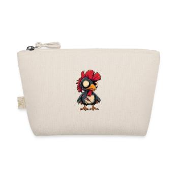 Rooster Halloween Comic Funny - Organic Pouch - nature - Front