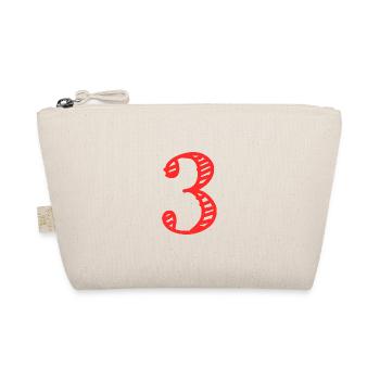 3 ANS. 3e ANNIVERSAIRE. ANNIVERSAIRE 3 ANS. 3 - Trousse biologique - nature - Devant