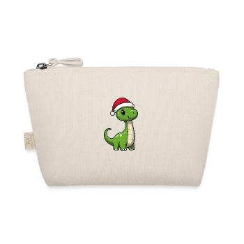 Dinosaure Brontosaure Noël Mignon - Trousse biologique - nature - Devant