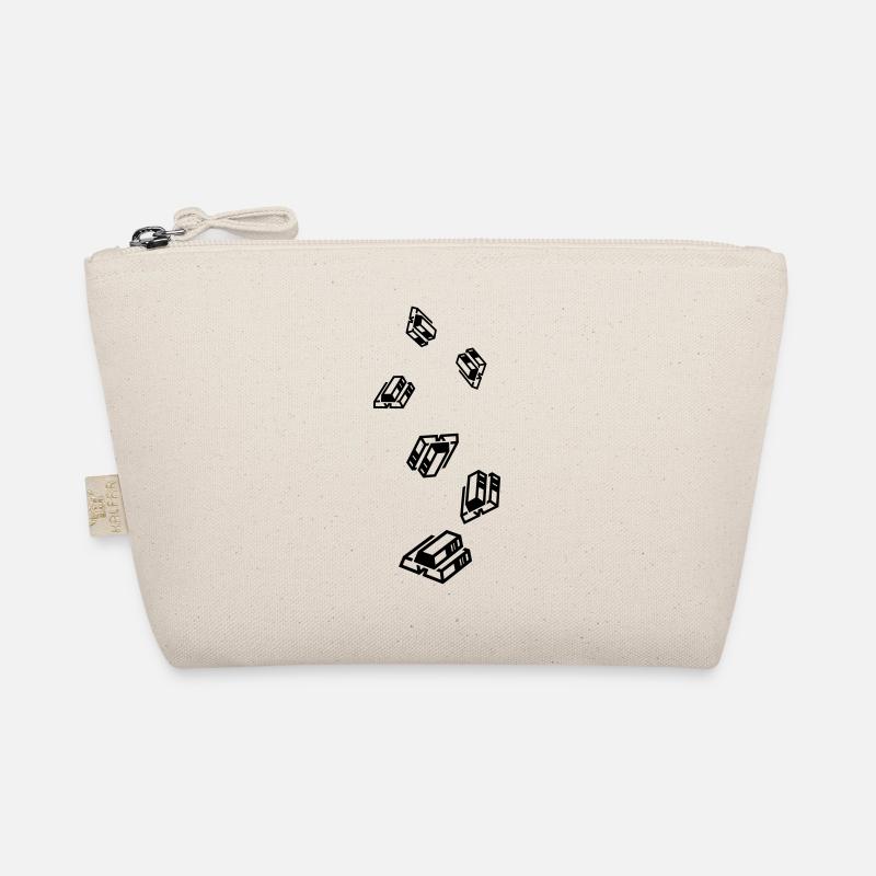 Gold Silhouette icon Bio-Täschchen