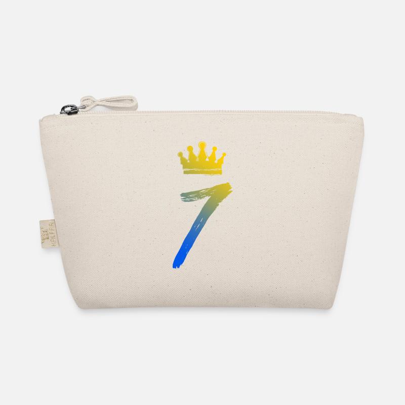 7 Number crown Organic Pouch