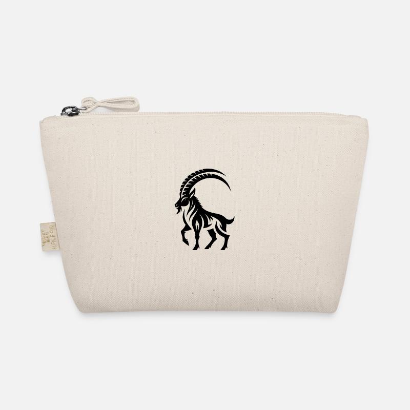 Sternzeichen Tattoo Stolzer Steinbock Bio-Täschchen