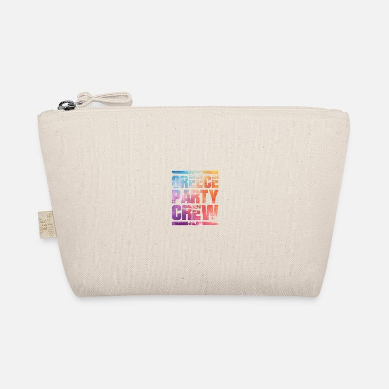 Greece Party Crew Colorful Organic Pouch