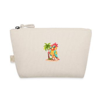 Perroquet d’été plage bande dessinée - Trousse biologique - nature - Devant