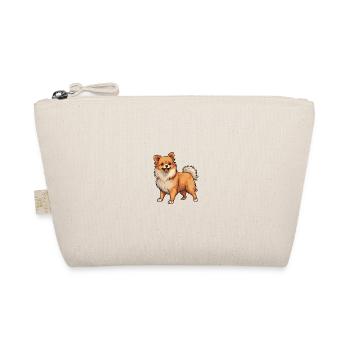 Pomeranian Hund - Bio-Täschchen - Natur - Vorne