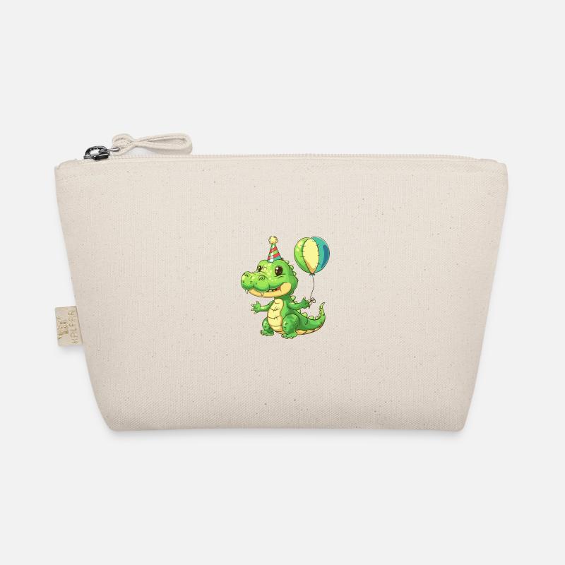 Alligator Birthday Comic Organic Pouch