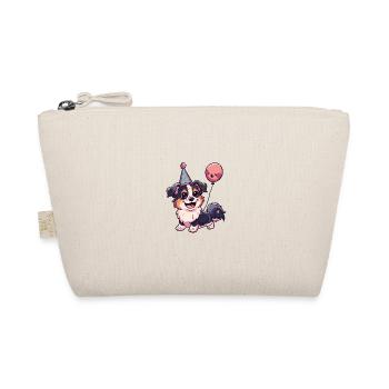 Border Collie Chiens Anniversaire Bande dessinée - Trousse biologique - nature - Devant